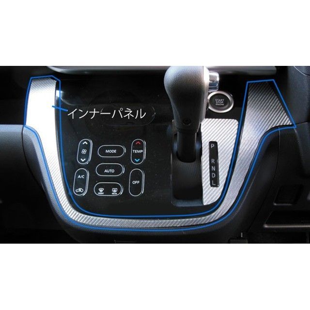 HASEPRO ミツビシ ekスペース カスタム B11A（2014.2～） インナーパネル ガンメタ CIPM-1GU ハセプロ 内装パーツ・用品