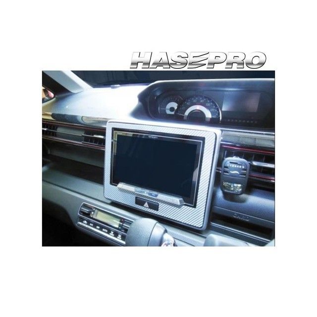 HASEPRO スズキ ワゴンRスティングレー MH35S/55S（2017.2～） 8インチナビパネル ブラック CNPSZ-2 ハセプロ 内装パーツ・用品