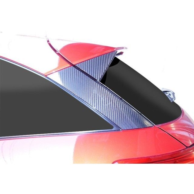 HASEPRO マツダ CX-3 DK5FW/AW（2015.2～） リアウイングサイド シルバー CRWSMA-4S ハセプロ 外装