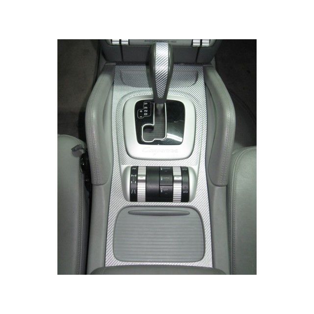 HASEPRO ポルシェ カイエン（カイエンS） GH-9PA00（2002.9～2006.1） シフトパネル・ノブセット ガンメタ CSPNP-1GU ハセプロ 内装パーツ・用品