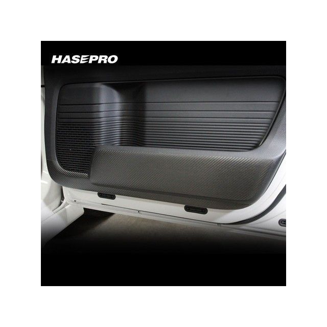 HASEPRO アートレザー ホンダ N-BOX・N-BOXカスタム JF3・4（2017.9～）MC後も適応 キックガード ブラック LC-IDPLH3 ハセプロ 内装パーツ・用品