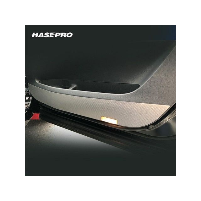 HASEPRO マジカルアートレザー ミツビシ デリカD：5 CV1W（2019.2～）※後期ディーゼル キックガード ブラック LC-IDPLM1 ハセプロ 内装パーツ・用品