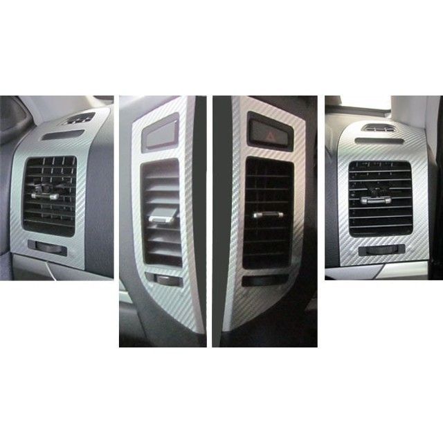 HASEPRO マジカルアートレザー ミツビシ パジェロロング V93W・V97W（2006.10～） エアアウトレット シルバー LCS-AOM4 ハセプロ 内装パーツ・用品