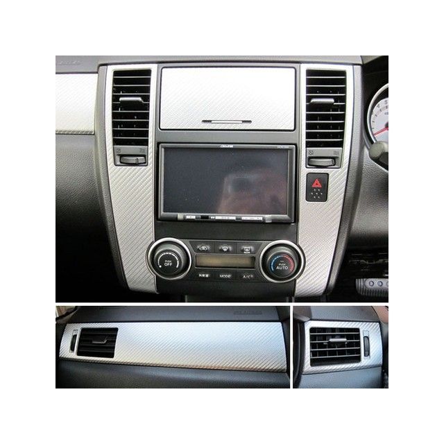 HASEPRO マジカルアートレザー ニッサンティーダC11（2008.1～）MC後 インナーパネルセット シルバー LCS-IPSN1 ハセプロ 内装パーツ・用品