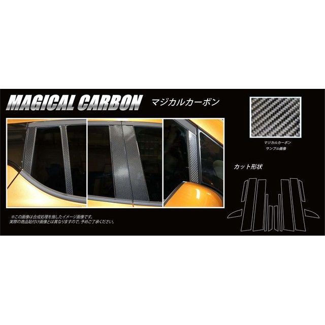 HASEPRO ニッサン リーフ ZE1（2017.10～） 6P×左右 ガンメタ CPN-61GU ハセプロ 外装