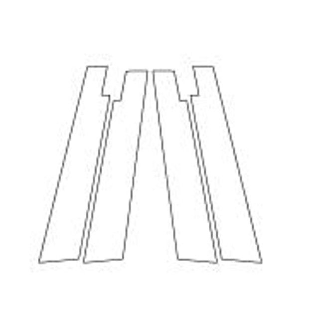 HASEPRO アートシートNEO マツダ アクセラスポーツBL系（2009.6～） バイザーカット スタンダードセット 2P×左右 ブラック MSN-PMA24V ハセプロ 外装