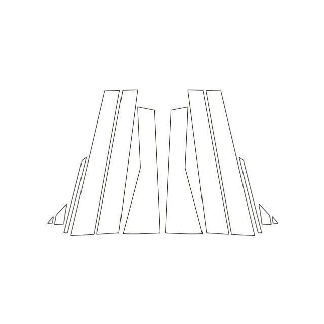 HASEPRO アートシートNEO スバル フォレスター SK系（2018.7～） 6P&times;左右 ブラック MSN-PS26 ハセプロ 外装｜パークアップ 店