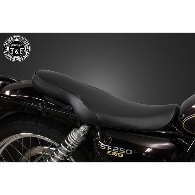 T&F ST250E ショートフラットシート(スムース) ・7120301 ガレージT&F シート関連パーツ ST250E ST250|パークアップ 店