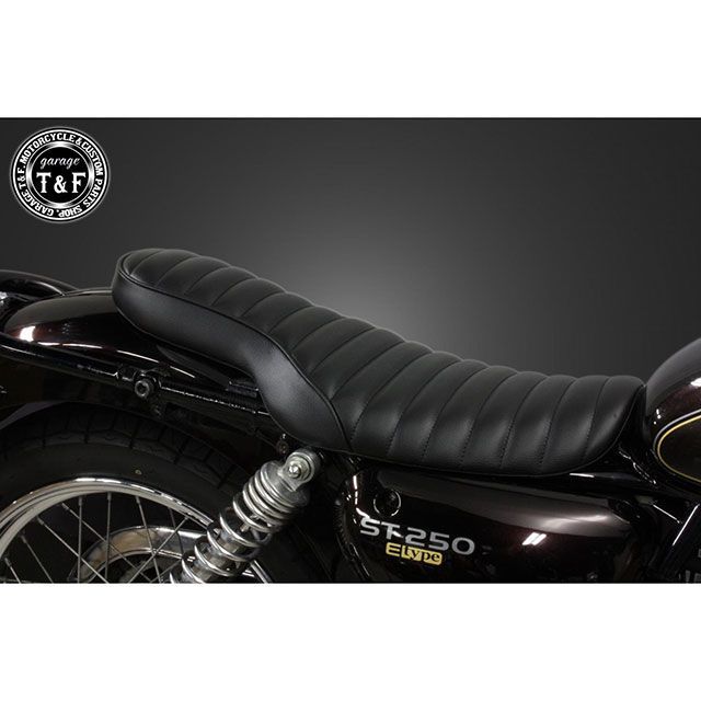 T&F ST250E ショートフラットシート（タックロール） ・7120302 ガレージT&F シート関連パーツ ST250E ST250