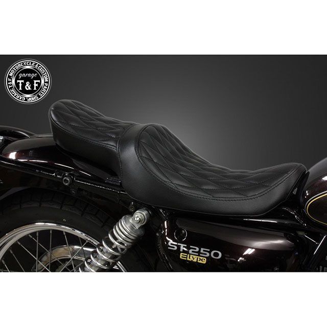 T&F ST250E ツーリングシート（ダイヤ） ・7120327 ガレージT&F シート関連パーツ ST250E ST250