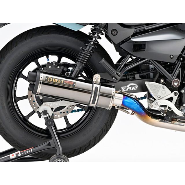 BEET New N-R BLASTER TI/MB エリミネーター 24-（メタルブラック） 0273-KI4-MB ビートジャパン マフラー本体 ELIMINATOR 400｜パークアップ 店