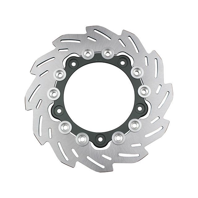SHIFTUP フロントウェーブディスクローター220mm/純正サイズ（インナー：SMOKE GUNMETA/ピン：SILVER） 290053-29 シフトアップ ディスク