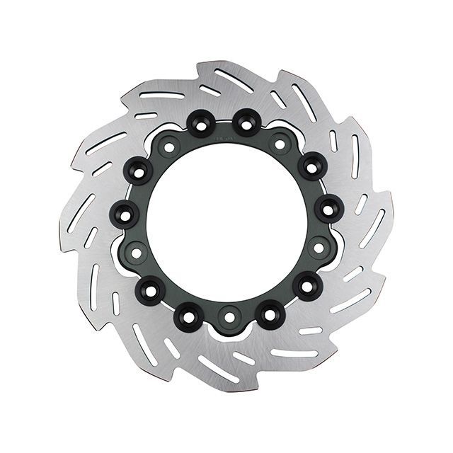 SHIFTUP フロントウェーブディスクローター220mm/純正サイズ（インナー：SMOKE GUNMETA/ピン：BLACK） 290056-29 シフトアップ ディスク