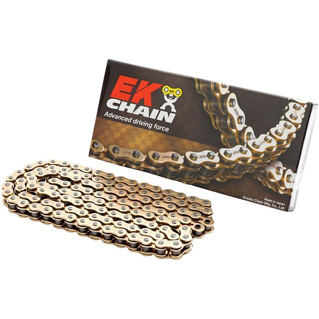 EKチェーン NXリングシールチェーン 520RRS（GP：GP） SKJ（ゴールド） サイズ 92L JAN_4571291774711 メーカー在庫あり 江沼チェーン チェーン関連パーツ 汎用