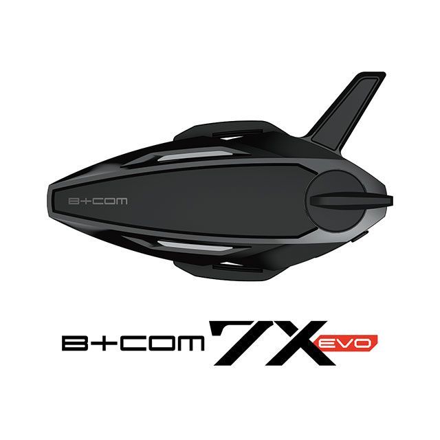 B+COM 7X EVO シングルユニット（ブラック） ・00083261 メーカー在庫あり ビーコム 電子機器類