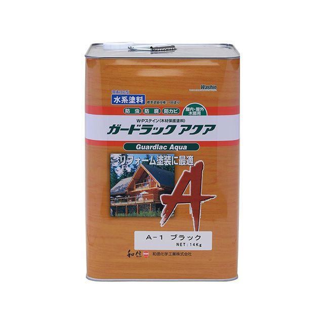 Washi Paint ＃950151 ガードラックアクア 14kg（黒いこと） ＃950151 和信絵の具 D.I.Y.