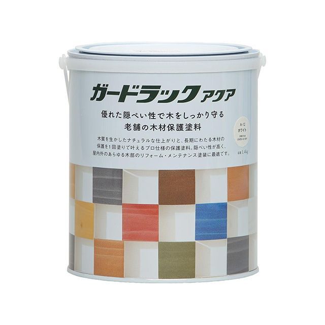 Washi Paint ＃800388 ガードラックアクア 1.4kg（白いこと） ＃800388 和信えの具 D.I.Y.