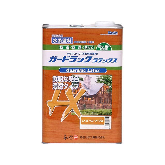 Washi Paint ＃952258 ガードラックラテックス 3.5kg（ハニーメープル） ＃952258 和信えの具 D.I.Y.