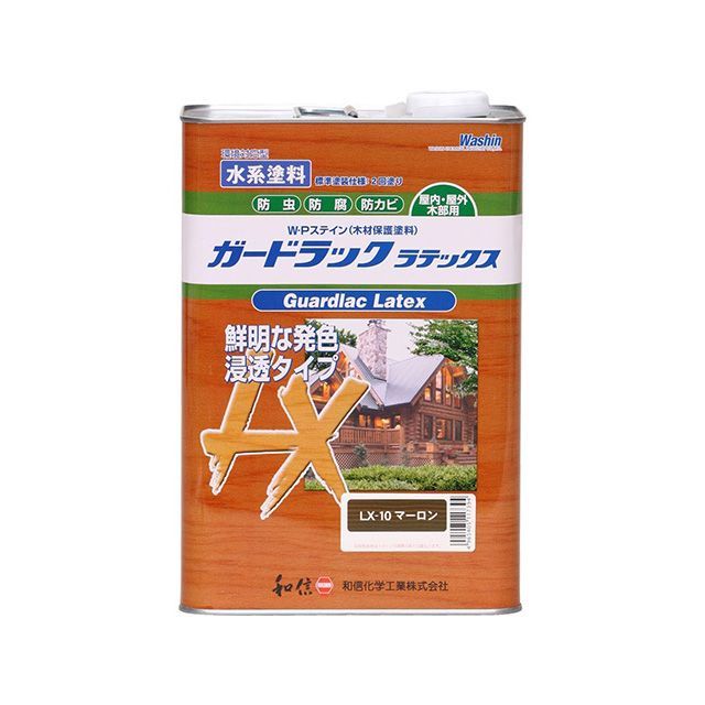 Washi Paint ＃952260 ガードラックラテックス 3.5kg（マーロン） ＃952260 和信えの具 D.I.Y.