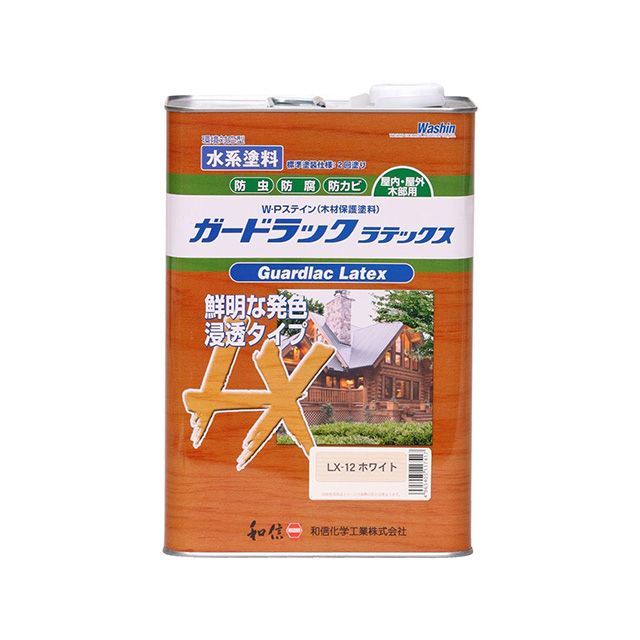 Washi Paint ＃952262 ガードラックラテックス 3.5kg（白いこと） ＃952262 和信えの具 D.I.Y.