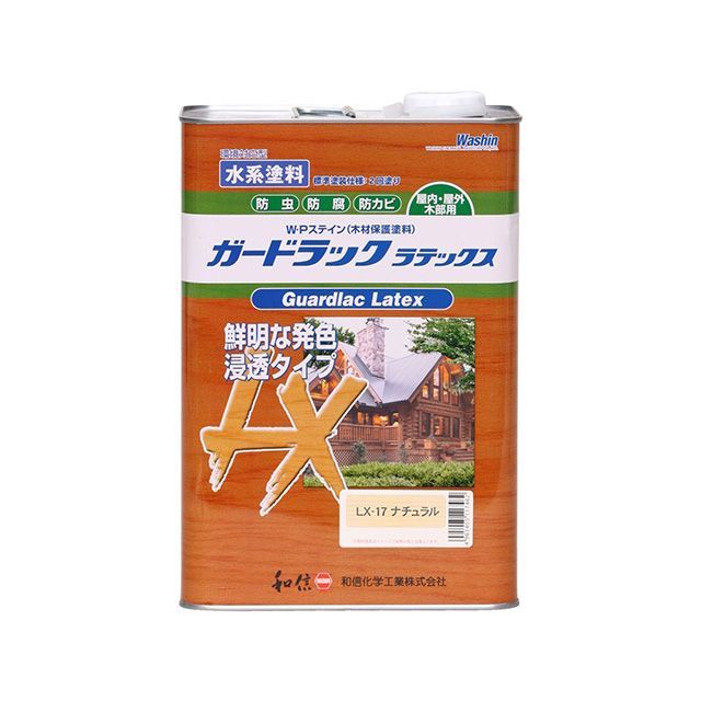 Washi Paint ＃952267 ガードラックラテックス 3.5kg（自然的） ＃952267 和信えの具 D.I.Y.
