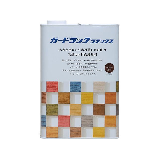 Washi Paint ＃800464 G仕合わせ乳状液 3.0kg（黒茶） ＃800464 和信えの具 D.I.Y.
