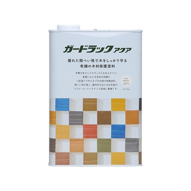 Washi Paint ＃800408 ガードラックアクア 3.0kg（白いこと） ＃800408 和信えの具 D.I.Y.