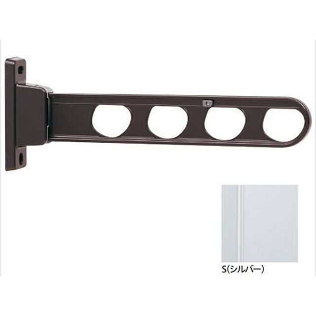Kawaguchigiken HDS-45-S ホスクリーン 屋外腰壁用物干 HDS型 ベース幅狭タイプ HDS-45-S 川口技研 D.I.Y.