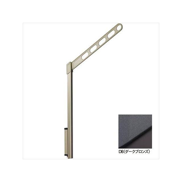 Kawaguchigiken LP-70-DB ホスクリーン 室外腰壁用物干 上下式 LP型 御機嫌点数手合い LP-70-DB 三角江技研 D.I.Y.