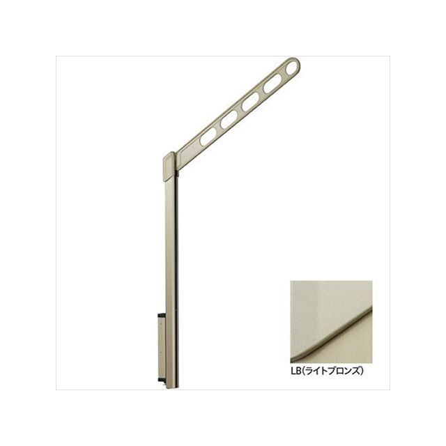 Kawaguchigiken LP-70-LB ホスクリーン 室外腰壁用物干 上下式 LP型 御機嫌点数手合い LP-70-LB 三角江技研 D.I.Y.