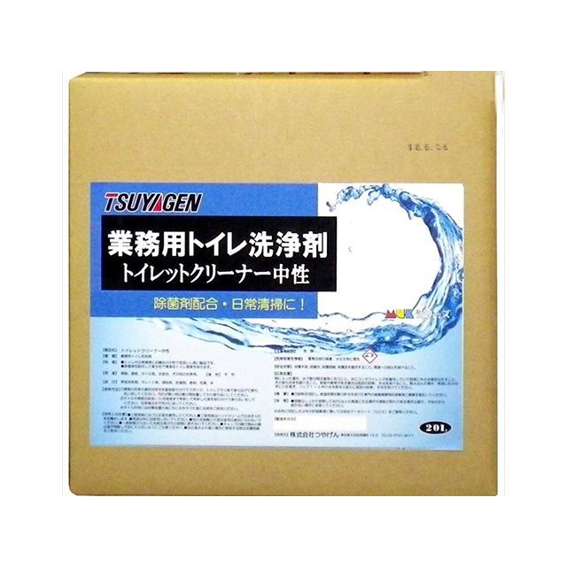 TSUYAGEN 室内用便器洗浄剤知らん顔 20L つやげん D.I.Y.