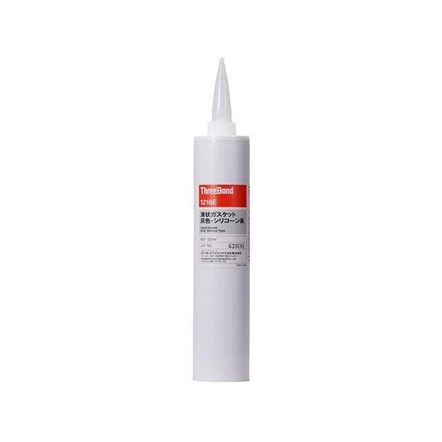 ThreeBond 結核症1216E 一液常温固くなる型ケイ素樹脂FIPG用 330ml（薄墨色） 結核症1216E スリーボンド D.I.Y.