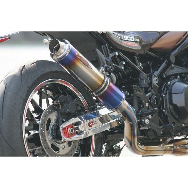 STRIKER マフラーリペアパーツ Z900RS/CAFE用 リペアサイレンサー JMCA/政府認証 2BL型式用 仕様 OFF-Type B ブラック 0S91411IMJ-BK ストライカー マフラー補修パーツ Z900RS Z900RSCAFE|パークアップ 店