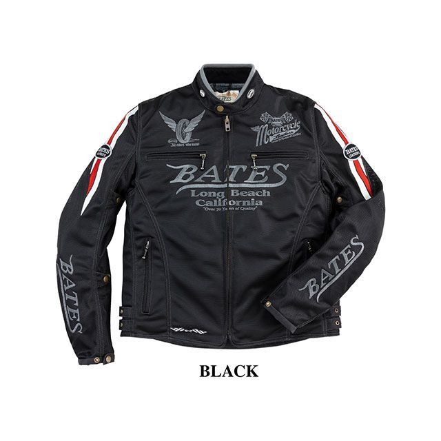 BATES 2026春夏モデル BJ-M2612VT メッシュジャケット（ブラック） サイズ L BJ-M2612VT メーカー在庫あり ベイツ ジャケット｜パークアップ 店