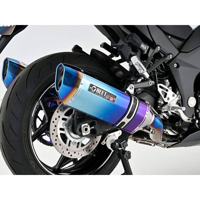 BEET NASSERT Evolution GT T2 パニア仕様（パープルゴールドサイレンサー） 0260-KI6-PG ビートジャパン マフラー本体 Ninja1100SX