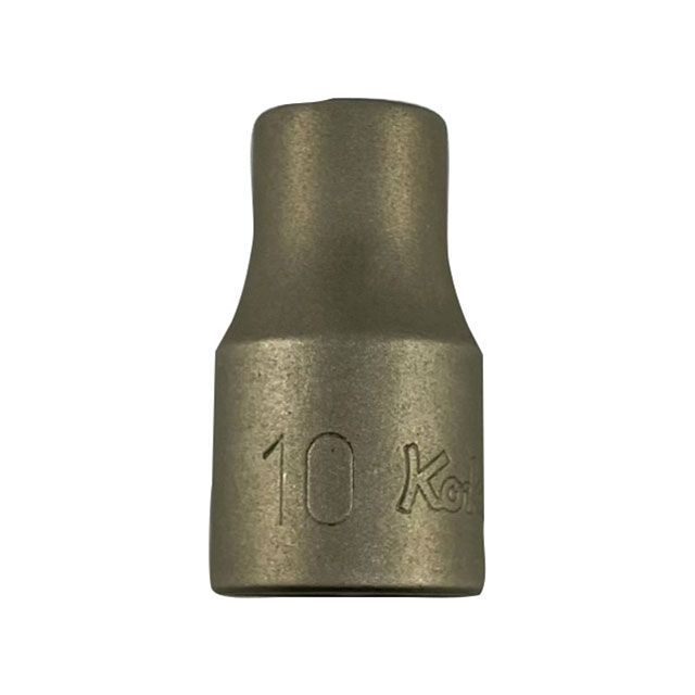 Ko-ken TI4400M-10 5角差込 チタニウムアロイ 6角ソケット 10粍 TI4400M-10 コーケン お手々物の具