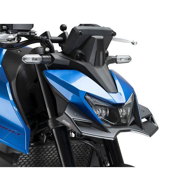 Puig フロントダウンフォースネイキッドスポイラー(カーボンルック) 22427C プーチ カウル・エアロ CB750 HORNET|パークアップ 店