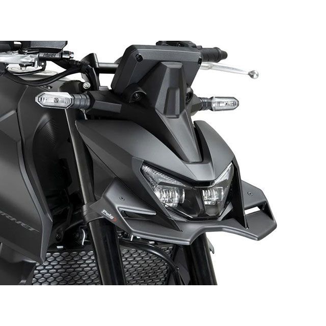 Puig フロントダウンフォースネイキッドスポイラー(マットブラック) 22427J プーチ カウル・エアロ CB750 HORNET|パークアップ 店