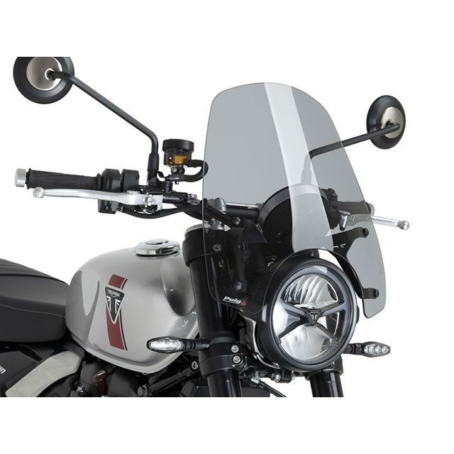 Puig ニュージェネレーションNK TOURING（スモーク） 22619H プーチ スクリーン関連パーツ SPEED TWIN 900 SPEED TWIN 1200｜パークアップ 店