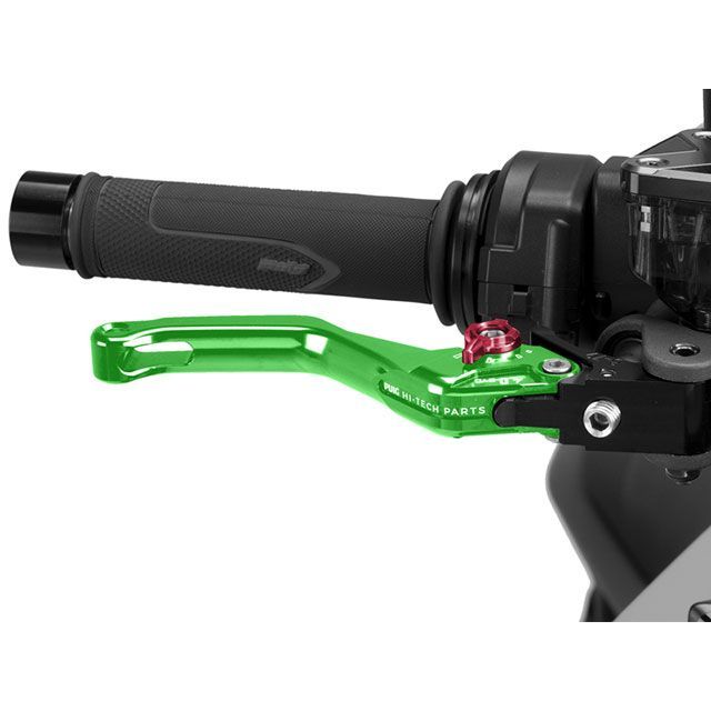 Puig ブレーキレバー 4.0. ショートタイプ(グリーン/レッド) 4130VR プーチ レバー 汎用|パークアップ 店