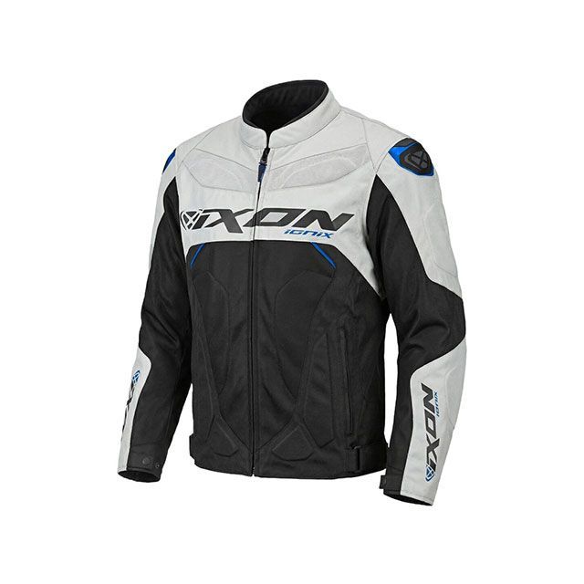 IXON 2026春夏モデル IONIX A メッシュジャケット（ブラック/グレー/ブルー） サイズ S 100101241-1044-S IXON ジャケット