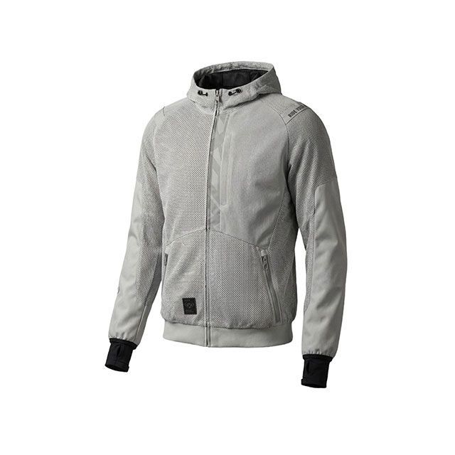 IXON 2026春夏モデル HOODIE AIR 2 A メッシュジャケット（ライトグレー） サイズ XL 100101240-4040-XL IXON ジャケット
