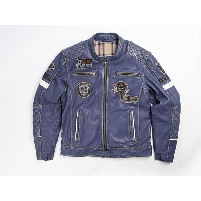 DEGNER 2026春夏モデル 26SJ-4 レザージャケット（ネイビー） サイズ 2XL 26SJ-4 メーカー在庫あり デグナー ジャケット 28,512円