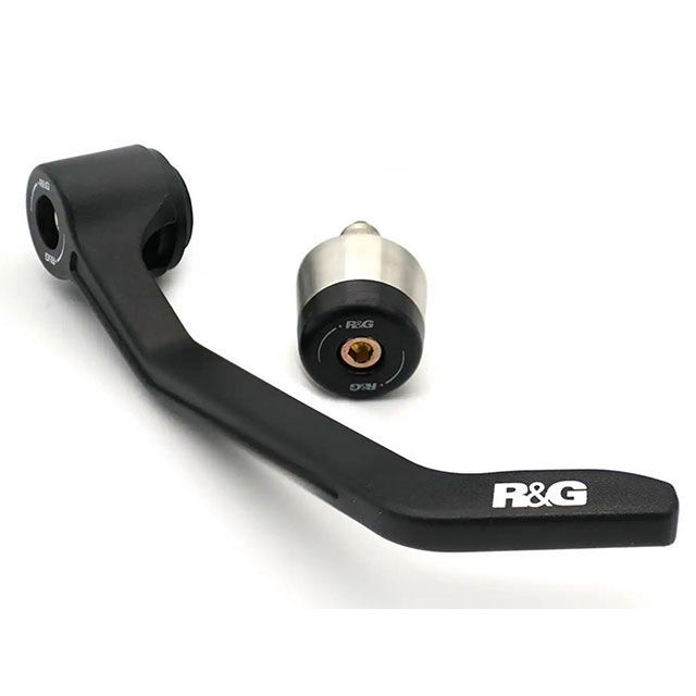 R&G インターロックブレーキレバーガード＆左側バーエンドスライダーセット RG-LOBE0055BK アールアンドジー レバー｜パークアップ 店