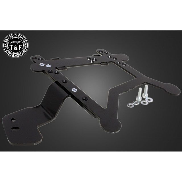 T&F ドラッグスター250 サドルバックサポートステー（ブラック） ・8020717 ガレージT&F ツーリング用バッグ ドラッグスター250