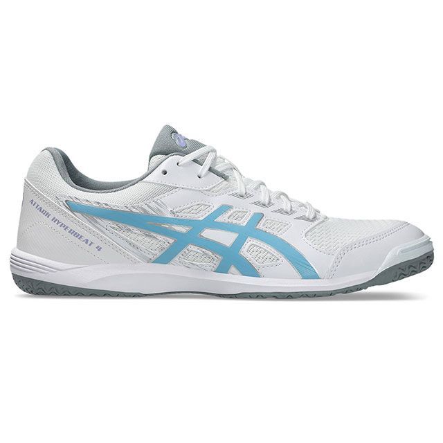 ASICS 1073A056 ATTACK HYPERBEAT 4（WHITE/ARCTIC SKY） サイズ 25.0cm 1073A056 アシックス シューズ類