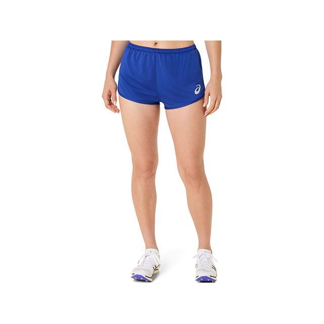 ASICS 2092A557 ウィメンズランニングパンツ（アシックスブルー） サイズ S 2092A557 アシックス アウトドア用ウェア