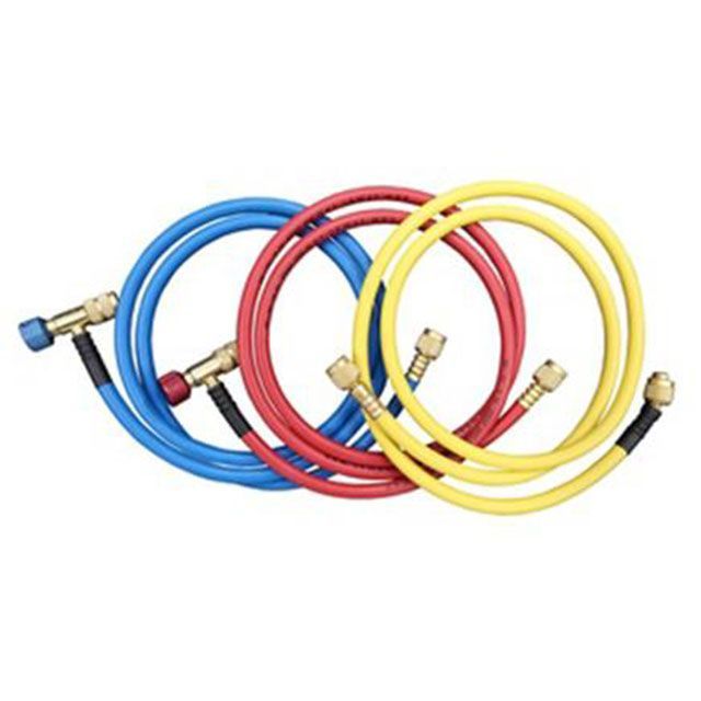 ESCO 150珊/R32・R410A 弁膜付チャージングホースセット EA101結核症-20 エスコ 制作室物の具