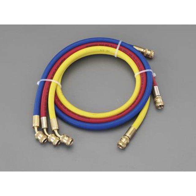 ESCO 150糎/3本組 チャージングホース（R134a用） EA104AM エスコ 制作室手道具