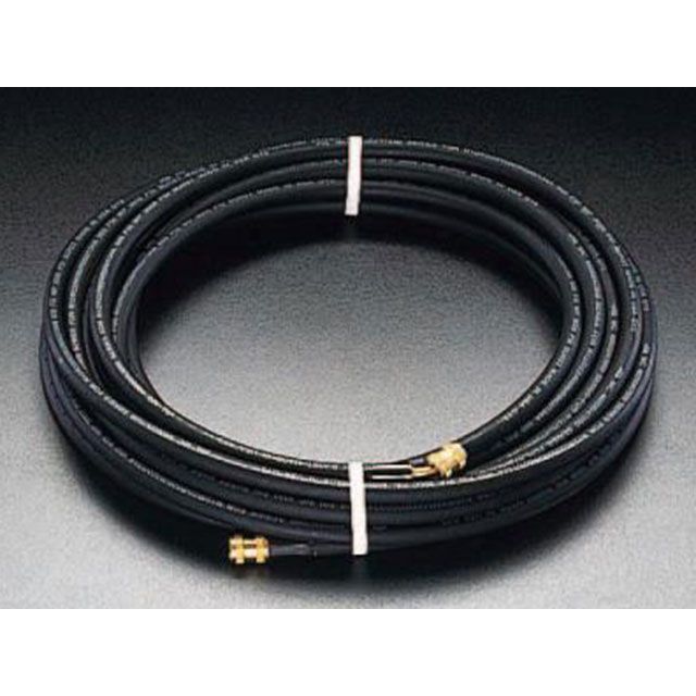 ESCO 1/4”×20m ロングチャージングホース EA104EB-20 エスコ 細工所物の具 手動工具-花・ガーデン・DIY